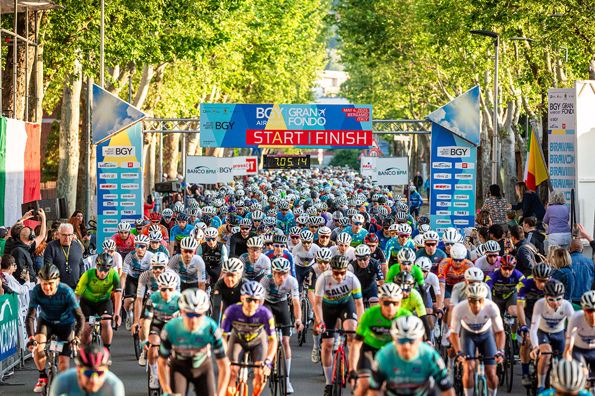BGY Airport Granfondo 2026: iscrizioni prorogate fino ad esaurimento pacchi gara